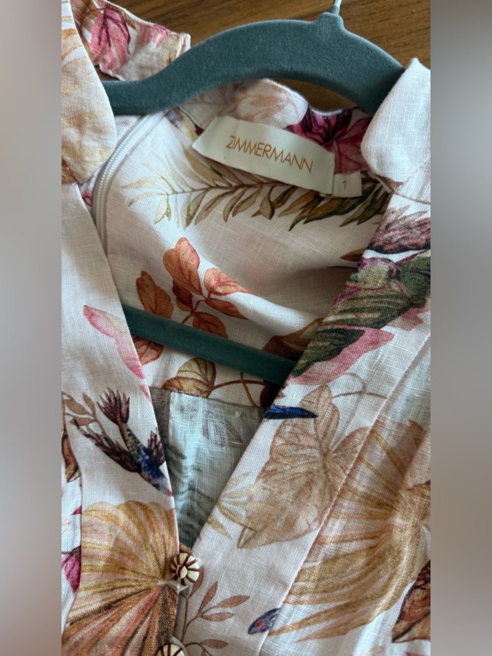 Zimmermann Long Sleeve Maxi Dress - Picture 4 of 8